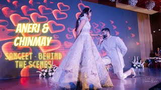 Aneri X Chinmay Sangeet | Behind The Scenes | O Hotel | Stardom Wedding Sangeet