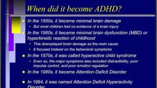 Dr Barkley's ADHD Lectures for Parents - Part 1: Understanding ADHD