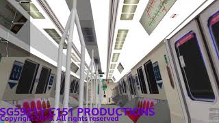 (OpenBVE) | SMRT | Route Play | Full Journey | C151 @ South Region Line