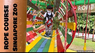 Rope Course with Matthew (3 years old) | Singapore | mymikmat