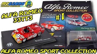 ALFA ROMEO SPORT COLLECTION CENTAURIA N.1 ALFA ROMEO 33TT3-RECENSIONE E GUIDA ALL'OPERA