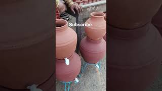 మట్టి కుండలు Clay pots summer collections 150/300 #food #coolpots#summer