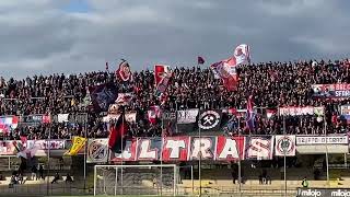 Ultras Campobasso in casa contro la Sambenedettese 2023-24.