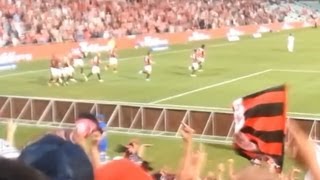 Shinji Ono (小野 伸二) scores a goal for the Wanderers!!