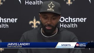Jarvis Landry speaks about  joining the Saints