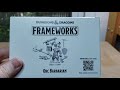 unboxing wizkids frameworks dungeons and dragons miniatures.