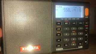 AM DX MW 558 KHz SRR Radio Romania Actualitati Targu Jiu From Rome