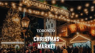 Toronto Christmas Market 2024 : 4K Magic at Toronto's Distillery District 🎄