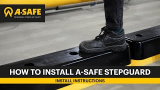 How to install A-SAFE StepBumper, install instructions