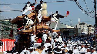 並松町＿岸和田だんじり祭 試験曳き：カンカン場