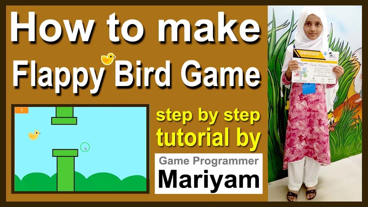 How To Make Flappy Bird In Scratch | Scratch Tutorial | How To Make A ...