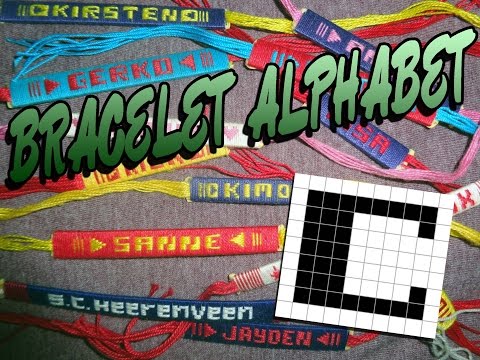 Friendship Bracelet Crochet Yarn, Alphabet: Letter C Friendship Bracelet Crochet Yarn, Alphabet: Letter C