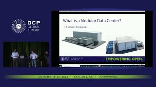 OCP-optimized Modular Data Centers