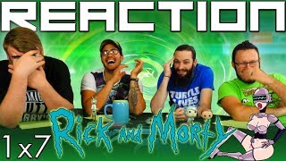 Rick and Morty 1x7 REACTION!! "Raising Gazorpazorp"