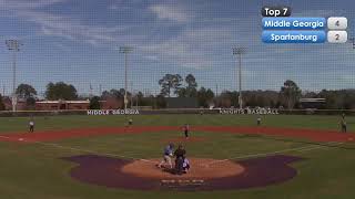 Baseball: Spartanburg Methodist College @ Middle Georgia State University 2-1-2024