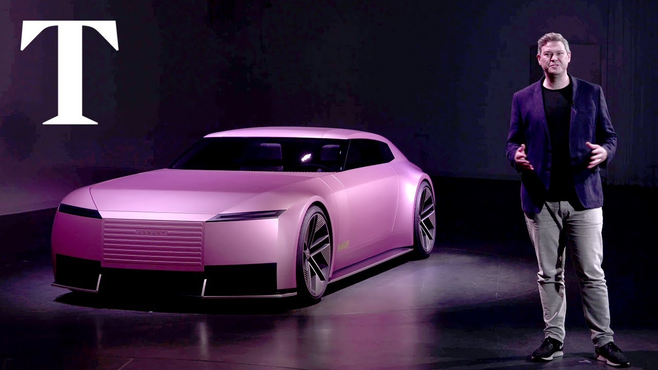 Jaguar S Type 00 Electric Concept Car Revealed Youtube