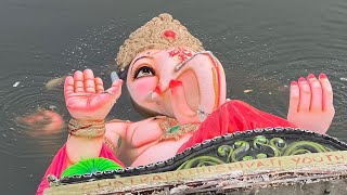 First Big Ganesh nimajjanam 2024 | Ganesh visarjan in Hyderabad | Ganesh immersion 2024