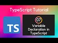 07 Variable Declaration in TypeScript | UiBrains | NAVEEN SAGGAM | Comeplete TypeScript Tutorial