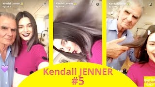 Kendall Jenner's new hair stylist - snapchat - july 22 2016