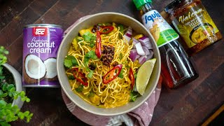 Northern Thai Curry Noodles (Khao Soi) by Chef Mod and host Chef Ben O'Donoghue on My Market Kitchen