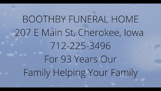 Services for David L. Deedrick by Boothby Funeral Home