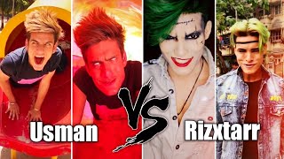Usman Khan Joker VERSUS Rizxtarr Joker Tik Tok Video | Sarfaraz Ansari, Munir, Boss, New Viral Joker