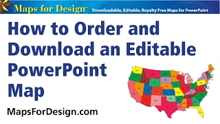 How to Order and Download a PowerPoint Map from MapsForDesign.com