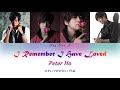 Peter Ho (何潤東) - I Remember I Have Loved (我記得我愛過) [CHN|PIN|ENG Lyrics]