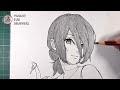 how to draw reze chainsaw man step by step tutorial