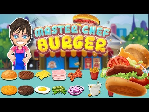 MasterChef Burger, el mejor juego Cooking Fever para niños especialmente para niñas, iOS y Android