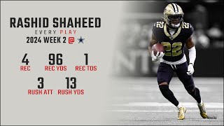 Rashid Shaheed Week 2 Replay: Every Target, Catch, and Run @ Dallas Cowboys