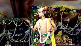 ISKCON JALGAON BHART NATYAM BY KRISHNA ROLE