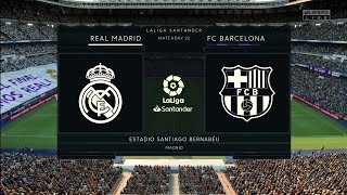 FIFA 23 | Real Madrid vs FC Barcelona - Estadio Santiago Bernabéu | Gameplay