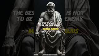 The best revenge is not to be like your enemy | Marcus Aurelius #quotes #bemorevalued #motivation