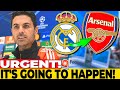 😱OH MY!  NOW IT'S OFFICIAL! Arteta CONFIRMS MAJOR CHANGE! Arsenal News