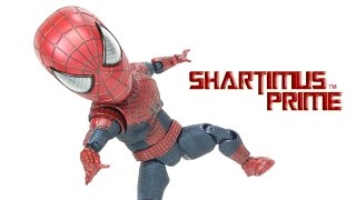 Egg Attack Spider Man The Amazing Spider-Man 2 Movie Beast Kingdom Toy Action Figure Review