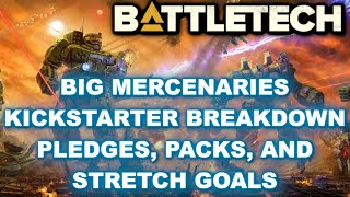 BATTLETECH Mercenaries Kickstarter Breakdown