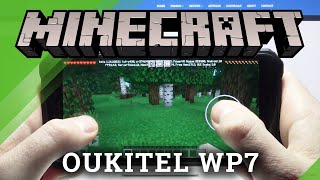 Test Game Minecraft on OUKITEL WP7 | Cortex-A75 | 8GB RAM | Gameplay - FPS Check