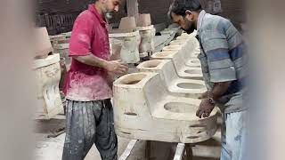 How Amazing western toilet making in factory | Amazing Skills Inventions