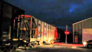 WSOR SD40-2 4001 heads east out of Monroe Wisc. .wmv