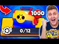 OTWORZYŁEM 1000 MEGA BOXÓW na NOWYM KONCIE w BRAWL STARS!😱 *81x ZADYMIARZY + SKINÓW + KOSMETYKÓW!*