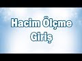 Hacim Ölçme Giriş | 6. Sınıf Matematik (Cyt) Hacim Ölçme Giriş | 6. Sınıf Matematik (Cyt)