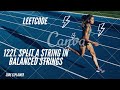 Split a String in Balanced Strings  || leetcode 1221 || greedy solution || c++ solution