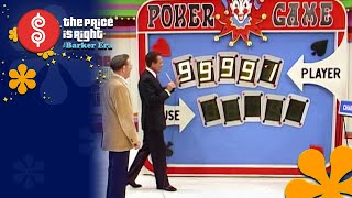 Poker Face! Contestant Dominates Poker Game Early On | The Price Is Right 1985