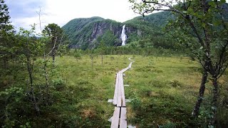 Hiking Guide: Forest hike to Ingeborgfossen in Saltdal