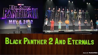 News- Black Panther 2, First Look At Eternals, And More!
