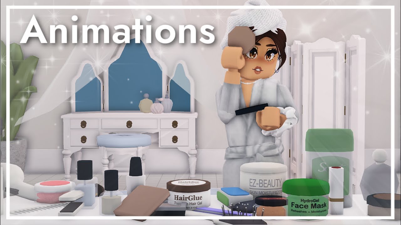 ALL The NEW ANIMATIONS In The Bloxburg 0.11.5 Makeup Update! - YouTube