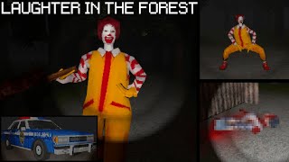 Ronald Mcdonald – Maniac █ Short Horror Game "LAUGHTER IN THE FOREST" – full walkthrough █