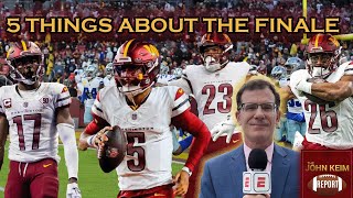 5 Things I think for the Regular Season Finale | John Keim Report