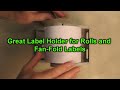 GREAT Stand Label Holder for Rolls and Fan-Fold Labels Asmvt Brand REVIEW